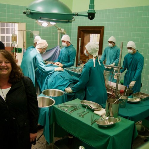 Groote Schuur Hospital - Cape Town - Donor operating room.