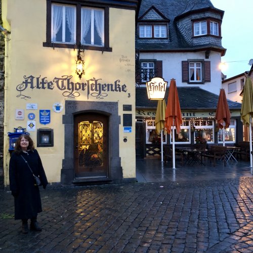 The Alte Thorschenke.  Now a hotel, but used to be part of the old city wall.  Supposedly Napoleon stayed here. They have a 