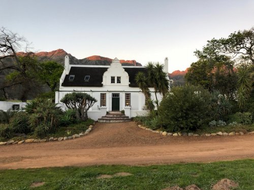 The Manor House at Rickety Bridge Winery in Franschhoek.